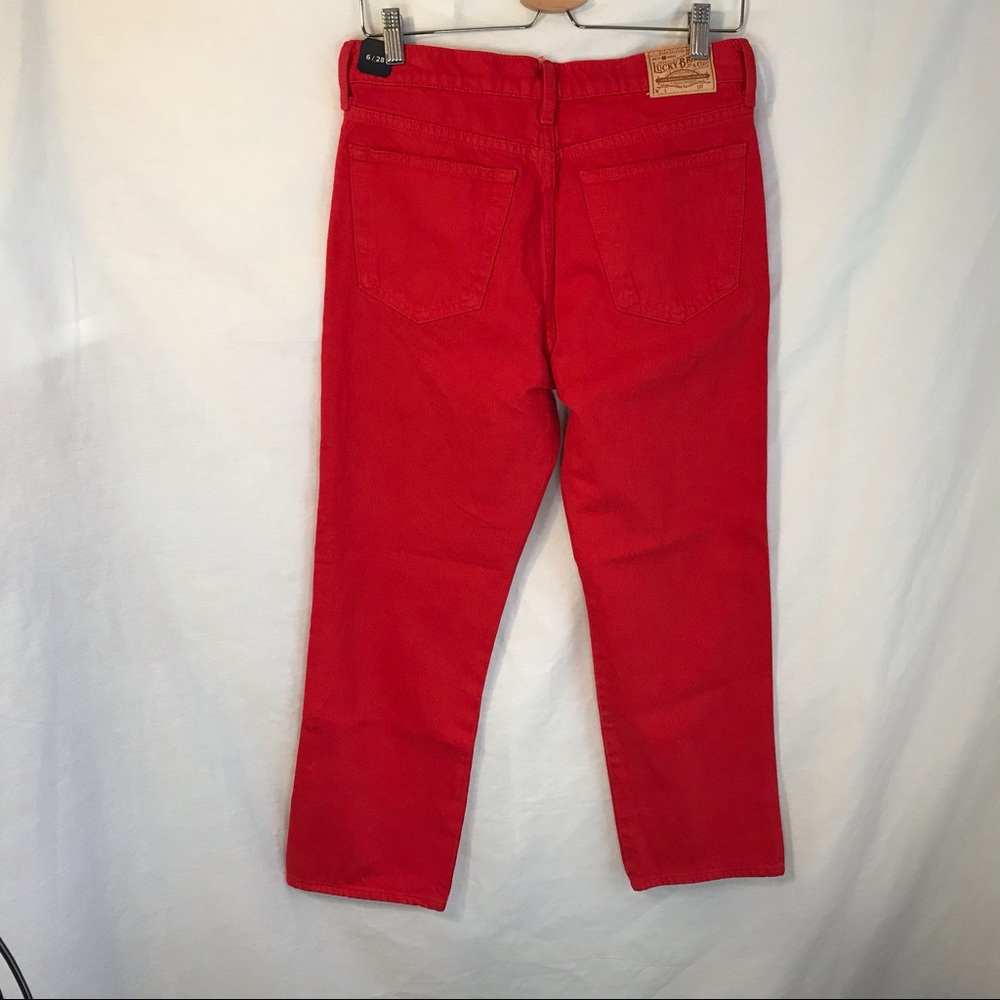 Lucky Brand Jeans Authentic Straight Crop NWT - Picture 5 of 9